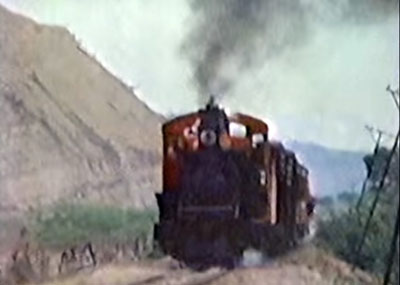Andes steam train